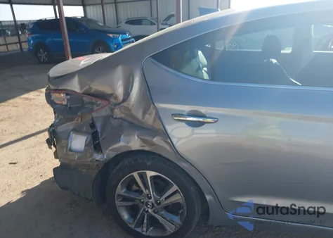 2017 Hyundai Elantra Limited from USA, damaged, VIN 5NPD84LF4HH080953